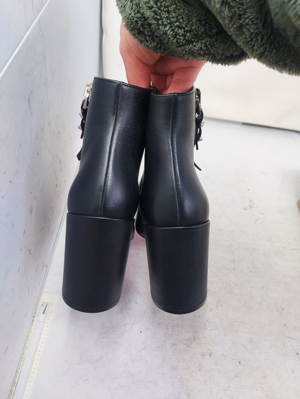 Christian Louboutin Black Ziptotal Black Ankle Boot - Picture 10 of 12